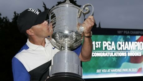 ‘I’ve got everybody against me. Let’s go’: Koepka says DJ chants helped with win